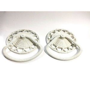 Vintage Homco Faux Wicker Towel Bar